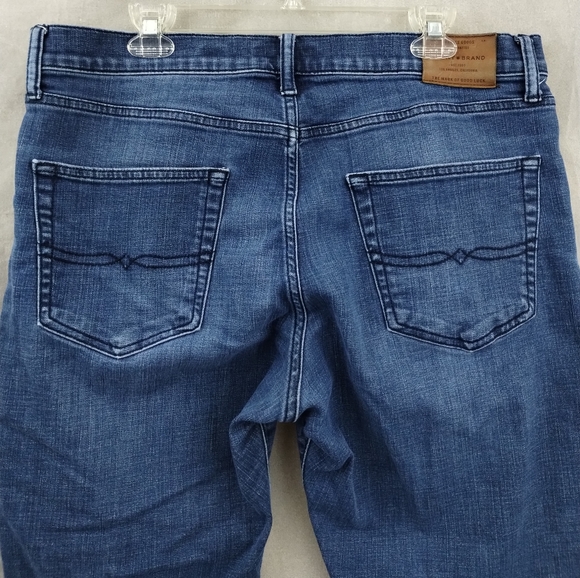 Lucky Brand 410 Athletic Slim Straight Jeans Stretch - Picture 5 of 8